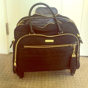 Steve Madden rolling carry on travel bag